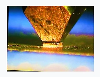 Process camera inspection of glue deposit