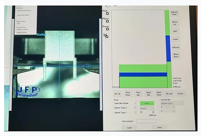 PP Stacker programmable stacking sequence